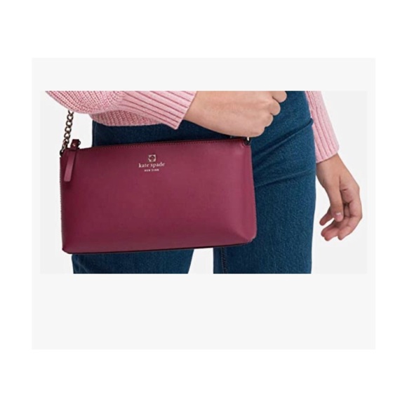 kate spade New York Declan Sawyer Street Raspberry Crossbody NWOT - Picture 9 of 9